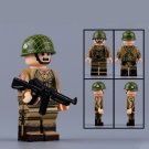 WW2 US 101st Airborne Soldier Minifigures Minifigs Toy Gift