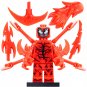 6Pcs Venom The Last Dance Eddie Horse Riot Carnage Minifigures Building Toys