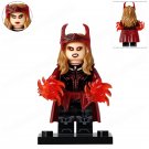 Marvel Superhero Wanda Scarlet Witch Minifigures Accessories Building Toys