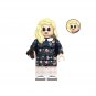 6pcs Joker Arthur Fleck Harley Quinn Minifigures Weapons and Accessories
