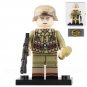 7pcs WW2 German Honor Guard German Luftwaffe and Afrika Korps Minifigures Toys