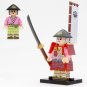 8pcs Japanese Samurai Masanari Shimizu Heihachi Satsuki Aoi Minifigures Toys