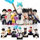 8pcs Jujutsu Kaisen Satoru Megumi Sukuna Hajime Yuta Noritoshi Minifigures Toys