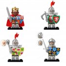 4pcs King Richard Thomas Grey Thomas Montagu Edmund de Thorpe Minifigures Toys
