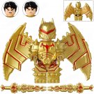 Batman Hellbat (Gold Edition) DC Superhero Minifigures Weapons and Accessories