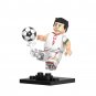 Robert Lewandowski Poland team Football Player Minifigures Building Toys