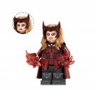 Darkhold Wanda Scarlet Witch Marvel Superhero Minifigures Building Toys