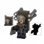 4pcs Skibidi Toilet TV Man Berserker Mutant SWAT Mutant Minifigures Toys