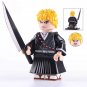 8pcs Anime Bleach Yamamoto Ichigo Kurosaki Toushirou Zazaki Minifigures Toy Gift
