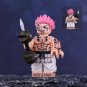 8pcs Jujutsu Kaisen Naobito Araume Sukana Toji Makora Choso Minifigure Toy Gift