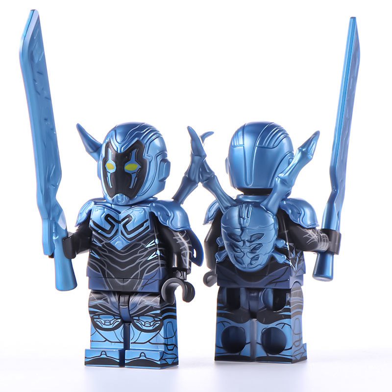 Blue Beetle Marvel DC Superheroes Minifigures Toy Gifts for children