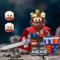 8pcs Medieval Warrior Lionheart Heavy Infantry Knight Archer Minifigure Toy Gift