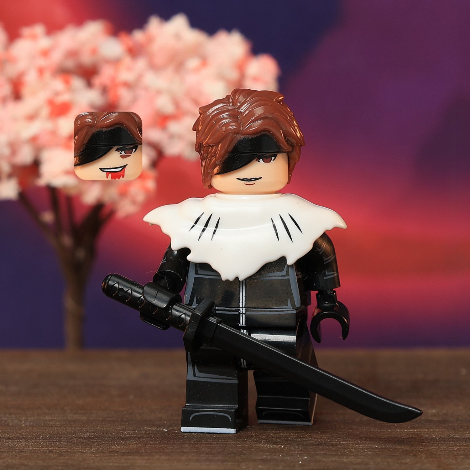 Anime Bleach Sosuke Aizen Minifigures Toy Gifts for children