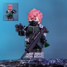 Anime Kaiju No.8 Iharu Furuhashi Minifigures Toy Gifts for children
