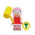Amy Rose Sonic the Hedgehog Minifigures Building Toys