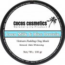 Coco Milk Rice Protein Facial Whitening Mask by Cocos Cosmetics