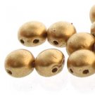 8mm Candy Bead, Bronze Pale Gold, ~20 beads