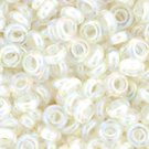 TOHO Demi Round 8/0 3mm Inside-Color Rainbow Crystal/Creme-Lined ˜7gm beads color 777
