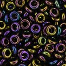 TOHO Demi Round 8/0 3mm Metallic Iris - Purple ˜7gm beads color 85