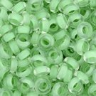 TOHO Demi Round 8/0 3mm Inside-Color Crystal/Neon Sea Foam-Lined ˜7gm beads color 975