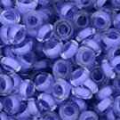 TOHO Demi Round 8/0 3mm Inside-Color Crystal/Neon Purple-Lined ˜7gm beads color 977