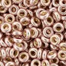 TOHO Demi Round 8/0 3mm PermaFinish - Galvanized Sweet Blush ˜7gm beads color PF552