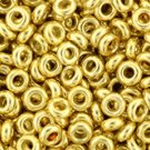 TOHO Demi Round 8/0 3mm PermaFinish - Galvanized Starlight ˜7gm beads color PF557