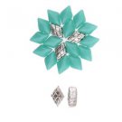 Plaka - Gemduo Bead Sub Antique Silver Plate, ea