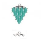 Vani III-gemduo Bead Ending ant silver plt, ea