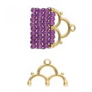 Cymbal Lakos III-8/0 Bead Ending, 24K Gold Plate, EA