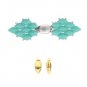 RALAKI - GEMDUO Magnetic CLASP 24K GOLD PLATE, EA