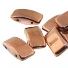 9X17MM 2-Hole CARRIER BEAD CAPRI, 15 Czech Glass beads CRB91723980-27103