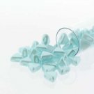 Kheops beads par Puca 6mm PASTEL LIGHT AZORE apx 9.7g azure blue Czech glass beads