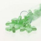 Kheops beads par Puca 6mm PASTEL LIGHT PERIDOT apx 9.7g blue Czech glass beads