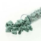 Kheops beads par Puca 6mm METTALLIC MATTE GREEN apx 9.7g  Czech glass beads