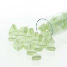 Kheops beads par Puca 6mm GREEN PEARL apx 7.8g  Czech glass beads