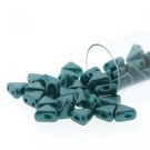Kheops beads par Puca 6mm PASTEL EMERALD  apx 58 beads apx 7.8g green Czech glass beads