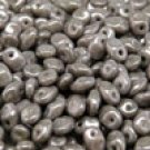 SuperUno 2.5x5mm CHALK JET LUSTER, aprx 10gm