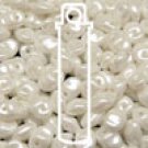 SuperUno 2.5x5mm WHITE LUSTER, aprx 22gm