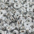 6mm Wheel Bead CHALK FULL LABRADOR, aprx 19gm Czech Glass Beads color 0603000-27000