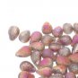 6x9mm ETCH SLIPERIT DROP, aprx 20 beads