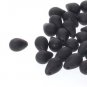 6x9mm LAVA ETCH DROP, aprx 20 beads