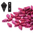 Kite 9x5mm 2 hole bead PINK METALUST, aprx 10gm 9523980-24207