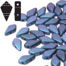 Kite 9x5mm 2 hole bead Kite BLUEBERRY, aprx 10gm KT9523980-94105