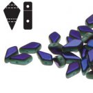 Kite 9x5mm 2 hole bead Turquoise limited, aprx 10gm 9563120-22203F-O