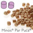 Minos 2.5x3mm PASTEL AMBER ˜5gm, ˜105bds
