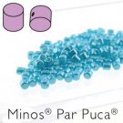 Minos 2.5x3mm PASTEL AQUA ˜5gm, ˜107bds