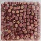 Minos 2.5x3mm OPAQUE MIX VIOLET/GOLD LUSTER ˜5gm, ˜104bds
