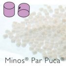 Minos 2.5x3mm OPAQUE WHITE ˜5gm, ˜108bds