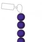 10mm Round Polaris Bead PURPLE, aprx 15bd Color 1200030-98545